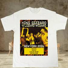 King Gizzard  The Lizard Wizard New York Tour Full Size S to 5XL T-shirt BM2070