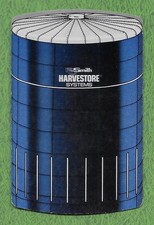 Harvestore Silo farm grain storage playing card single ten of hearts - 1 card