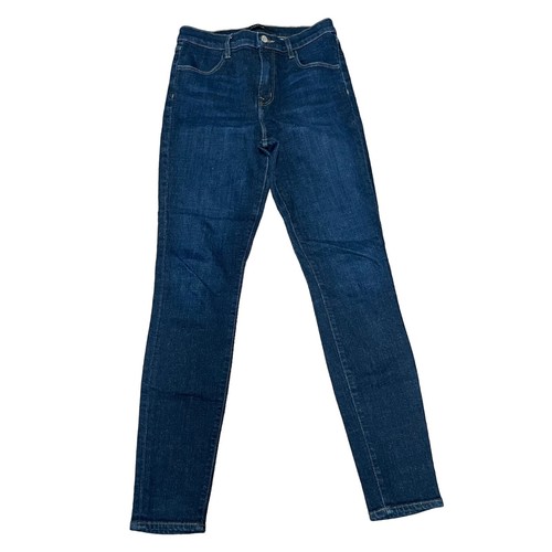 J Brand Maria Dark Wash Skinny Blue Damenjeans Größe 29 High Waist Classic Denim