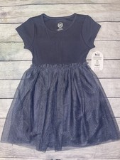 Girls XS 4/5 Wonder Nation Gray Tutu Dress NWT
