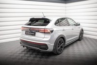 Maxton Design Heckspoiler Lippe Passend FüR VW Taigo R-Line Mk1 Schwarz Hochglan