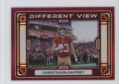 2024 Panini Photogenic A Different View Red 44/49 Christian McCaffrey #3 1d0h
