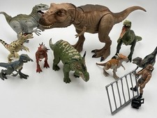 Mattel Jurassic World Park Dinosaurs Rare Bulk Lot 10 Figures