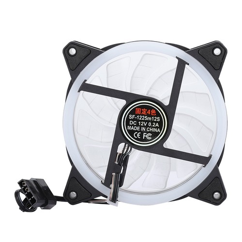 Double Aperture Multicolored Lights Packaging Screws RGB Fan Multicolo FY - Afbeelding 9 van 14
