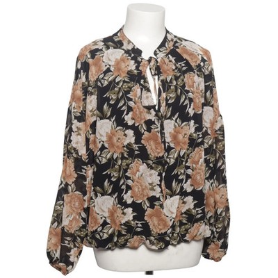 Lolaliza, Bluse, Größe: 38, C-SELINA, Schwarz/Mehrfarbig, Polyester/Viskose #c1U