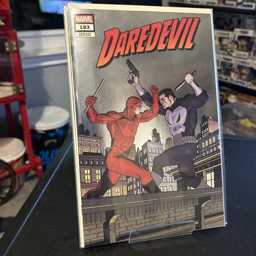 Whatnot Exclusive Daredevil Pack Daredevil #183 Silver Foil Limited To 900 NM+