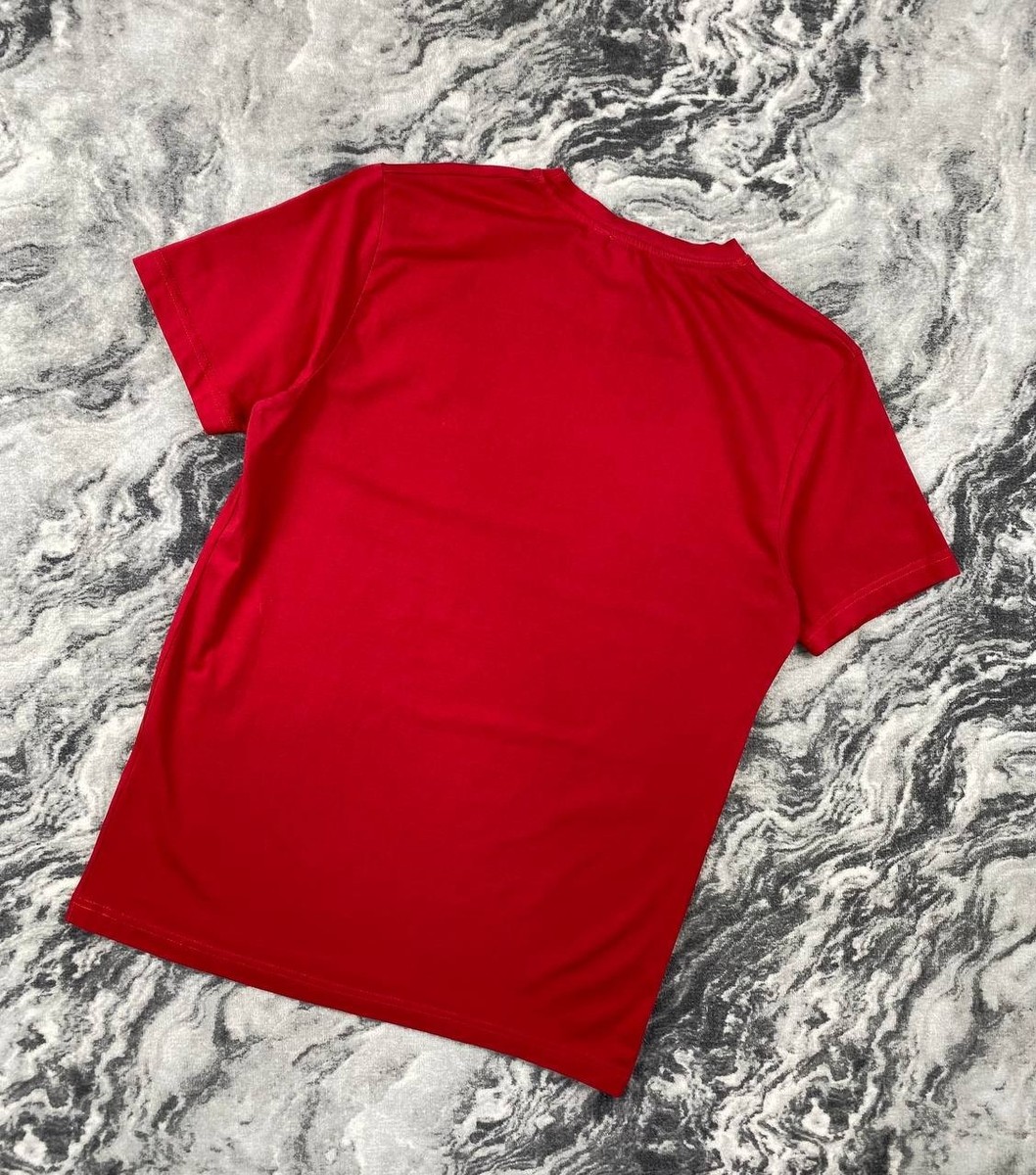 Burberry TB T Shirt Men Size L Red | eBay