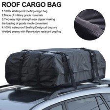 Waterproof Car Roof Top Rack Carrier Cargo Bag Luggage Storage Cube Bag Travel Waterproof Car Roof Top Rack Carrier Cargo Bag Luggage Storage Cube Bag Travel