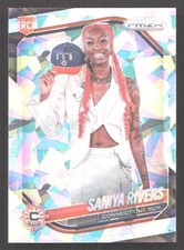 E380 - 2025 Panini WNBA Prizm - Saniya Rivers #150 - Ice Prism - RC