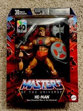 Mattel Masters of the Universe Masterverse 40th Anniversary He-Man MIB MOTU New