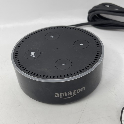 Amazon Echo Dot 2nd Gen RS03QR Smart Wireless Speaker - BLACK - Picture 2 of 6