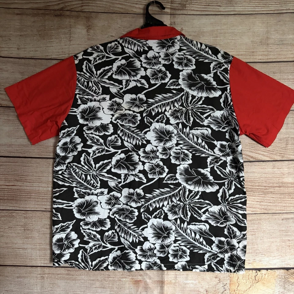 1999 Honda Indy 300 Shirt ~ Size L Men's ~ Gold Coast Australia Floral Collar - Image 3 of 4