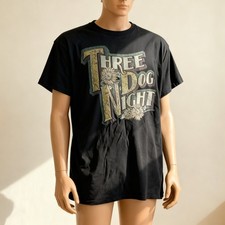 Three Dog Night Black Band Rock Music Tee Unisex Cotton Shirt All Size