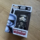 Funko Pop! Excl. Captain Phasma Chrome Figure Star Wars Smuggler's Bounty #91