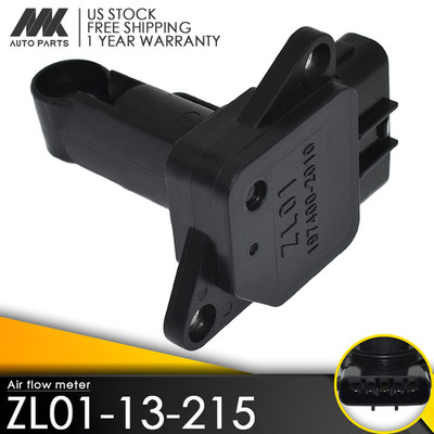 ZL01-13-215 MAF Mass Air Flow Sensor For Mazda 3 5 6 MX5 Miata Protege RX-8 2.3L