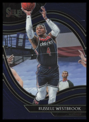 2020-21 Panini Select #226 Russell Westbrook Blue - Picture 1 of 2