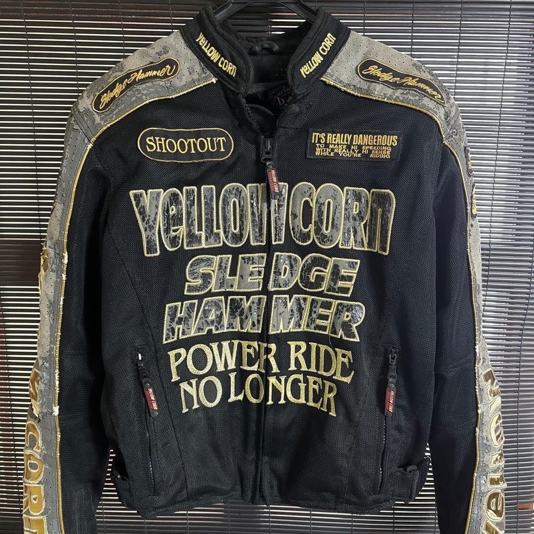 Black/Grey Mesh Jacket by Yellow Corn Sledge Hammer