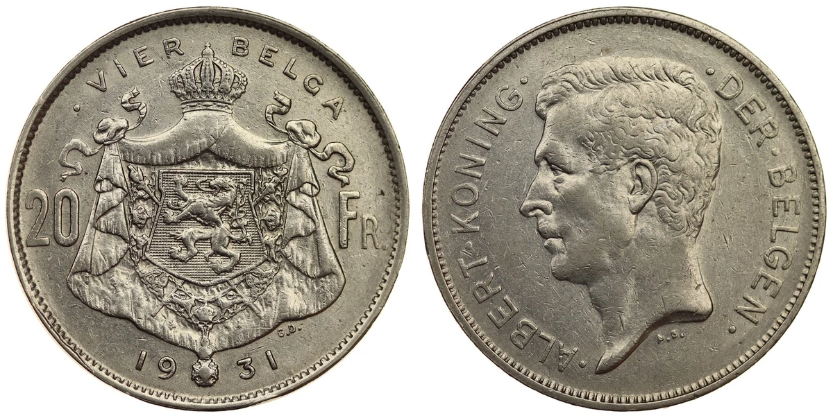 1931 Year Belgian Coins for sale | eBay