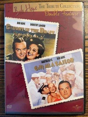 Bob Hope Double Feature DVD Caught in the Draft Give Me a Sailor 2002 Comedy
