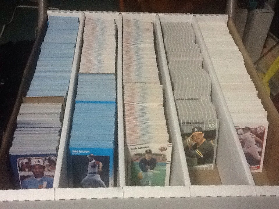 FLEER BASEBALL COMMONS  1986, 1987, 1988, 1989, 1990, 1991,1992,1993..$.02/ each