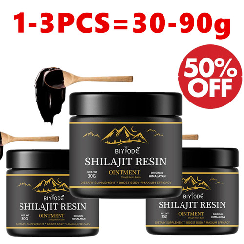 30g Pure 100% Himalayan Shilajit Body Care Cream for Soft Resin, Organic 1-3PCS - Picture 2 of 21