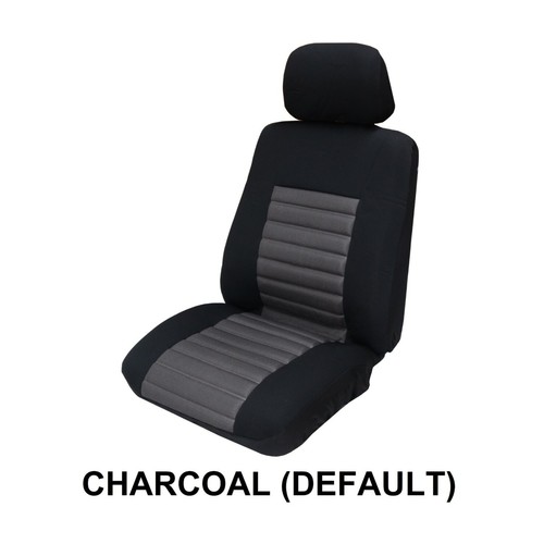 SINGLE VIVID JACQUARD PADDED SEAT COVER FOR BMW 330D - Picture 3 of 11