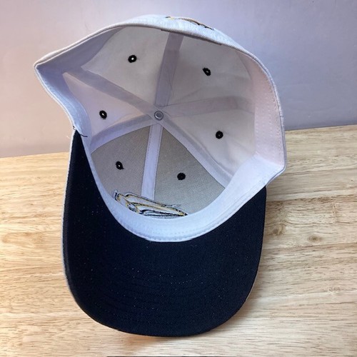 *NWOT* BUFFALO SABRES Reebok White Retro Logo NHL Official Fitted Hat (OSFM) - Picture 6 of 7