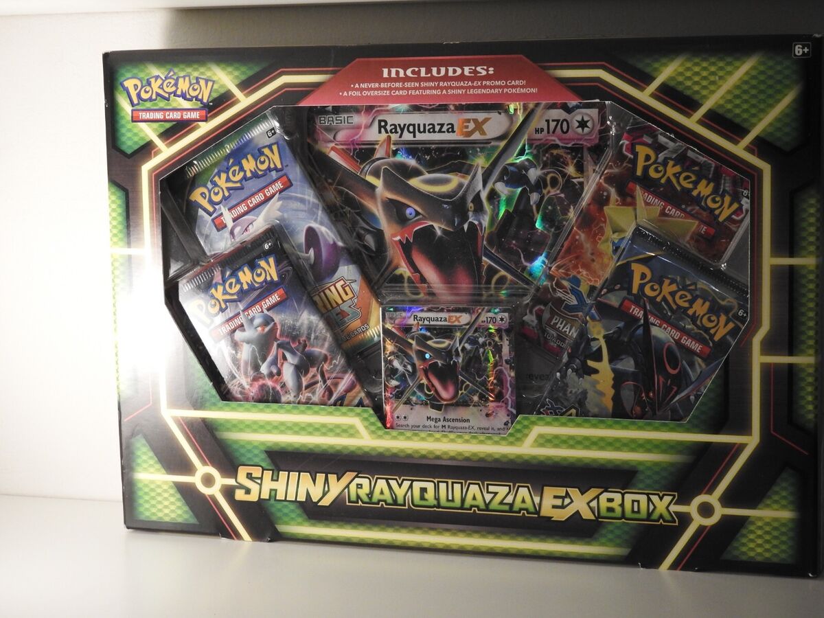 Pokemon TCG - Shiny Rayquaza EX Box Opening! 