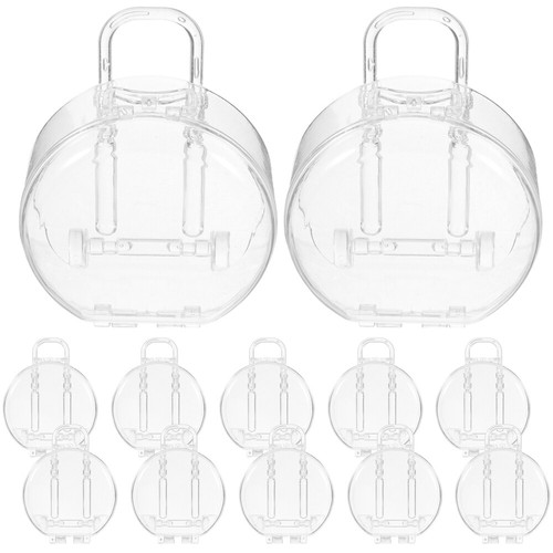 12 pièces boîte chariot emballage valise ronde boîtes à friandises petit cadeau collection