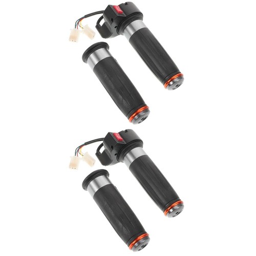 2 Set Manopola Velocità Scooter Elettrico Impugnatura Acceleratore Manubrio Bici - Foto 11 di 12