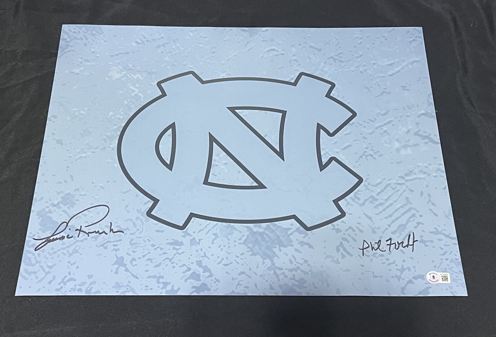 Phil Ford & Lennie Rosenbluth Autographed Signed North Carolina Tar Heels 16x20 Photo JSA 