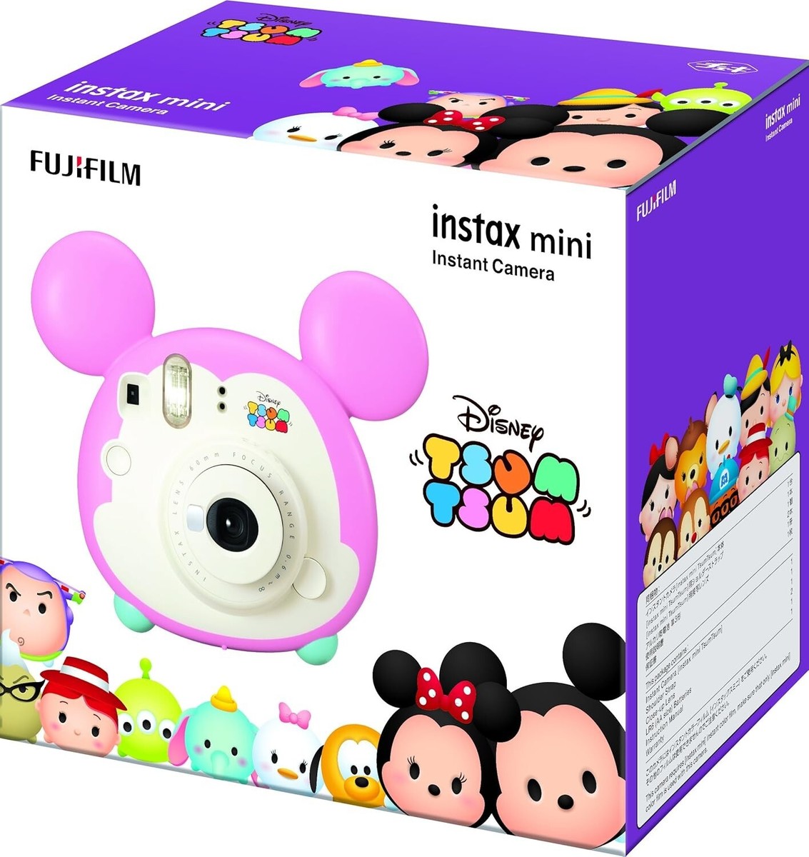 FUJIFILM Disney Tsum Tsum Fuji Instant Camera Kit Cheki Instax