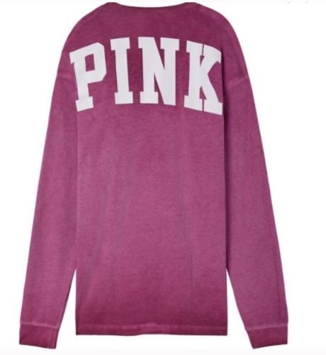 トップス vintage pink sweat s-l400.jpg