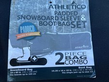 Athletico Padded -Piece Snowboard and Boot Bag Combo   Transport Snowboard ...