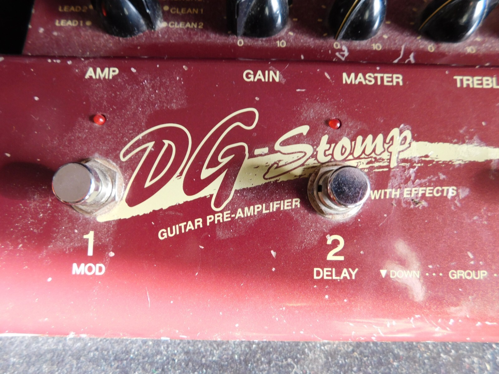 Yamaha DG Stomp Guitar Preamp Multi Effects Processor eBay