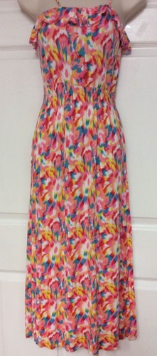 Epic Threads Girls Dress Size XL Full Length Pink Blue Multicolored 124