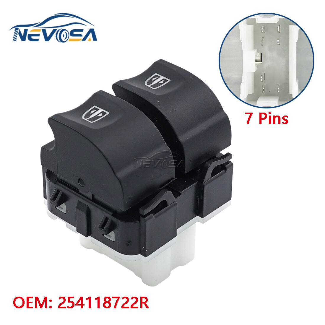Power Window Switch For RENAULT DACIA Captur Clio IV Trafic III