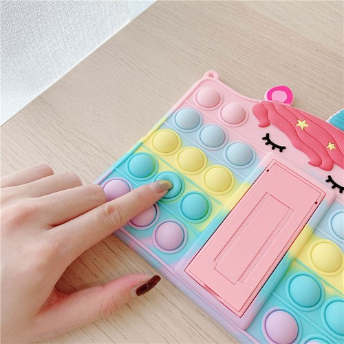 For iPad 5 6 7 8 9th Gen Air 3 4 Mini Pro 11 Unicorn Kids Shockproof Case Cover - Picture 9 of 42