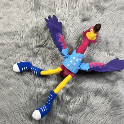 Disney Store Jr T.O.T.S Plush FREDDY Flamingo Bird 20'' Baby Delivery
