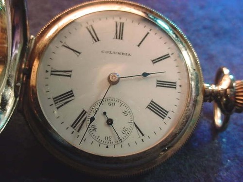 New York Standard Grade Columbia 44 Pocket Watch image 2