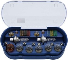H4 Lampenbox Lampen Birnen Beleuchtung Glühlampen Sicherungen Set 12V 30 tlg.