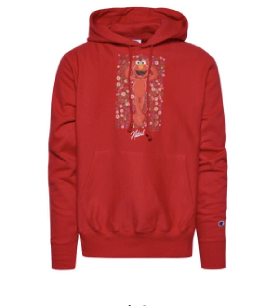 Champion Sesame Street ELMO Hoodie. Size M eBay