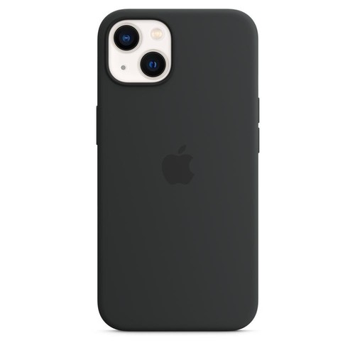 Funda/Cubierta de Silicona Genuina/Oficial Apple iPhone 13 - Medianoche (Negra) - Imagen 1 de 12