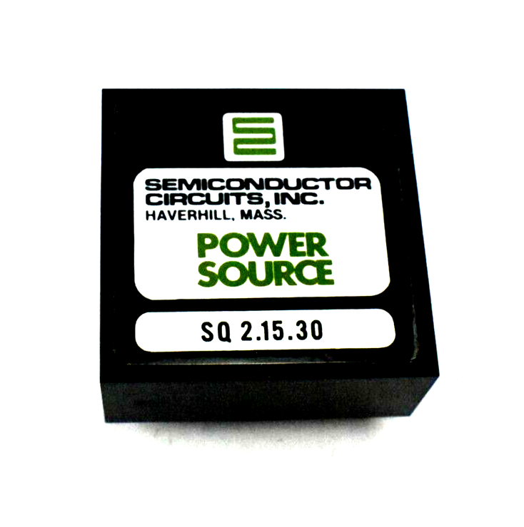 Semiconductor Circuits, Inc. SQ 2.15.30 Power Source | eBay
