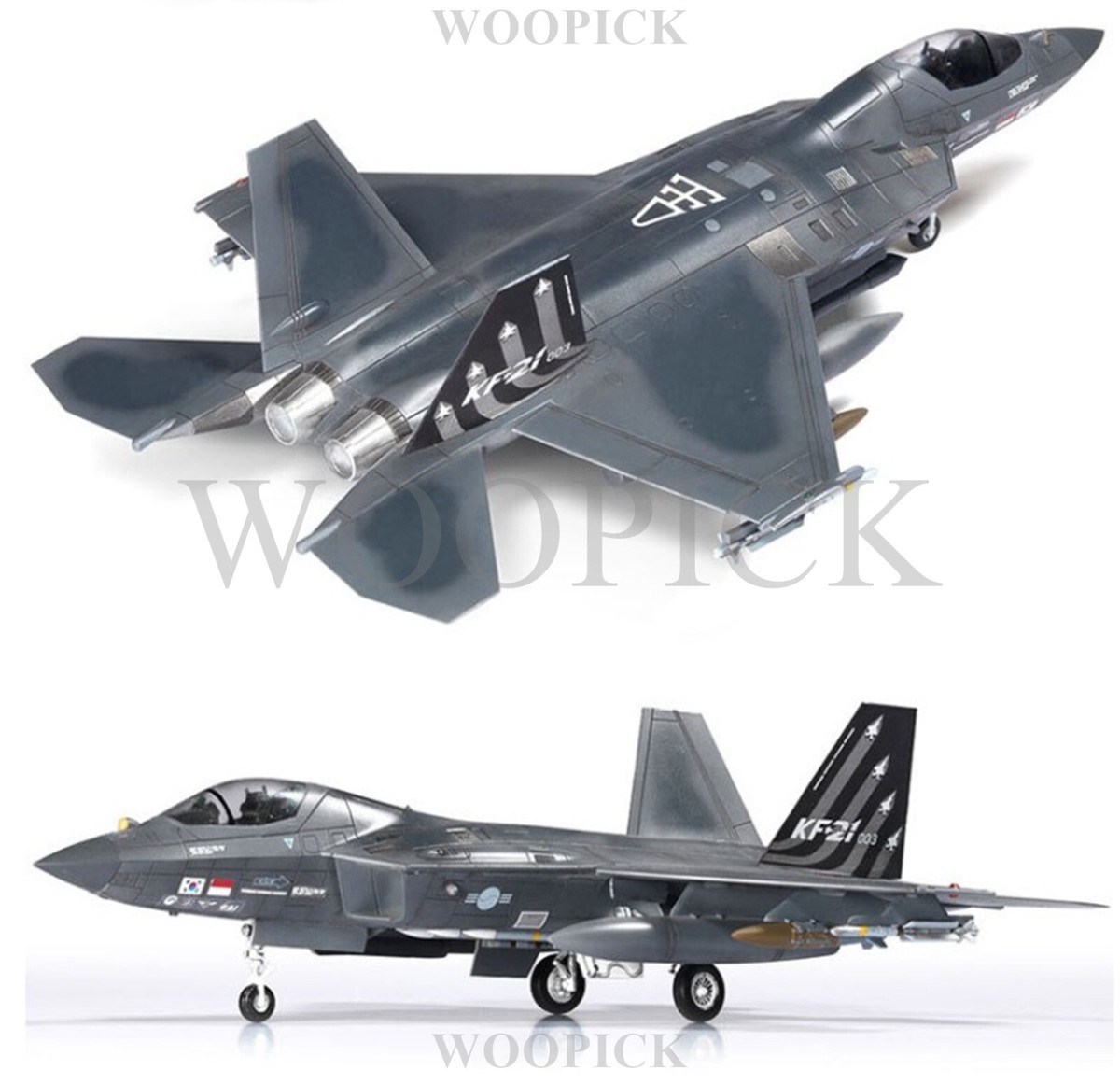 Academy 1/72 ROKAF KF-21 Boramae Korea Air-force Aircraft Model