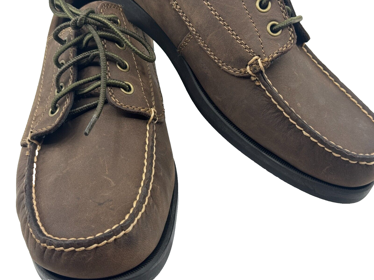 イーストランド　モカシンシューズ　FALMOUTH USA BROWN Men's Camp Moc Oxfords - Falmouth – Eastland