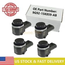 4PCS PDC Parking Sensor For Ford Mondeo Fiesta Focus Galaxy Ka C-MAX Jaguar
