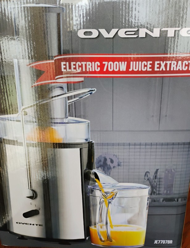 Ovente High-Speed Juice Extractor for Fruits & Vegetables, Brand New