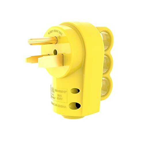 Spina maschio 30/50 Amp 250 Volt 6-30P/6-50P spina di ricambio per saldatore, elencata ETL, 1 PZ - Foto 5 di 5