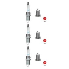 3x NGK 1311 Zündkerze für Mitsubishi Outlander II Outlander III Lancer VIII